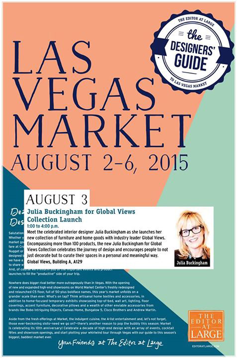 Editor At Large Vegas Mkt - Julia Buckingham Appearance, Global Views